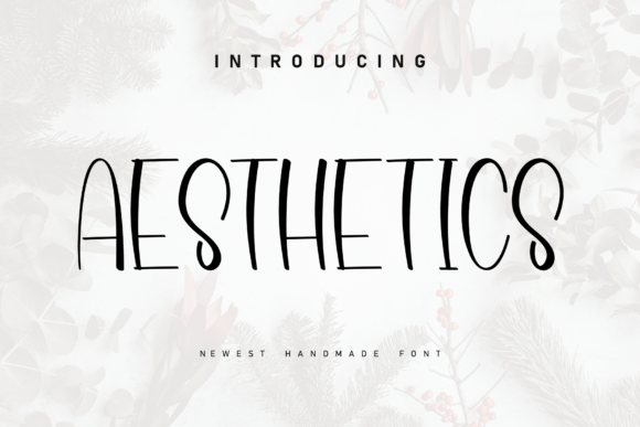 Aesthetics: A Handwritten Font That Makes Your Brand Feel Human