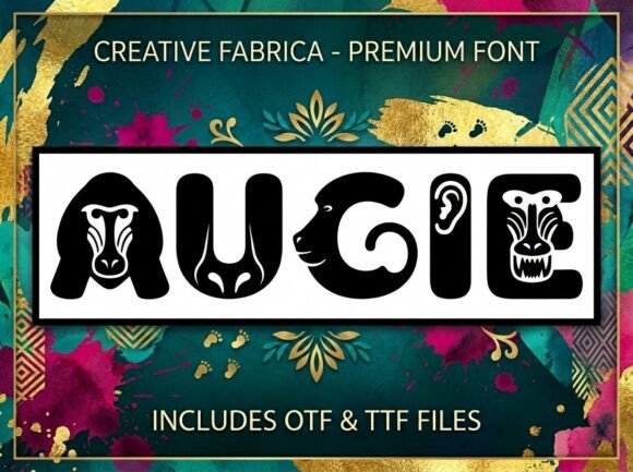Augie: A Bold Display Font for Scroll-Stopping Marketing