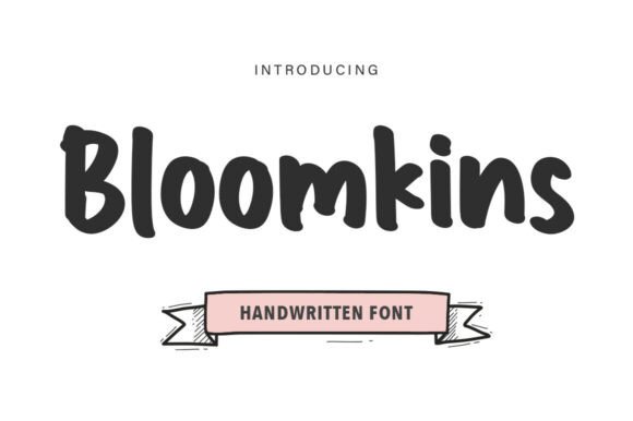 Bloomkins: A Display Typeface That Builds Brand Warmth