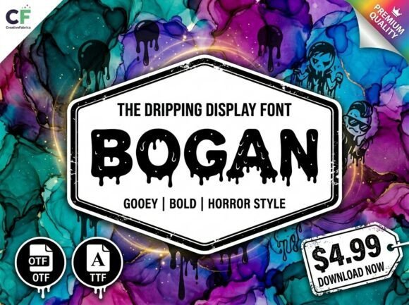Bogan: A Bold Display Font for Editorial Impact