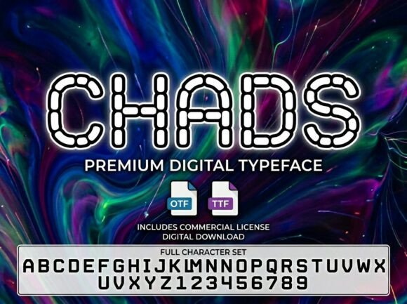 Chads: A Display Font That Commands Attention
