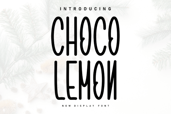 Choco Lemon: A Handwritten Display Font for Warm, Human-Centered Web Design