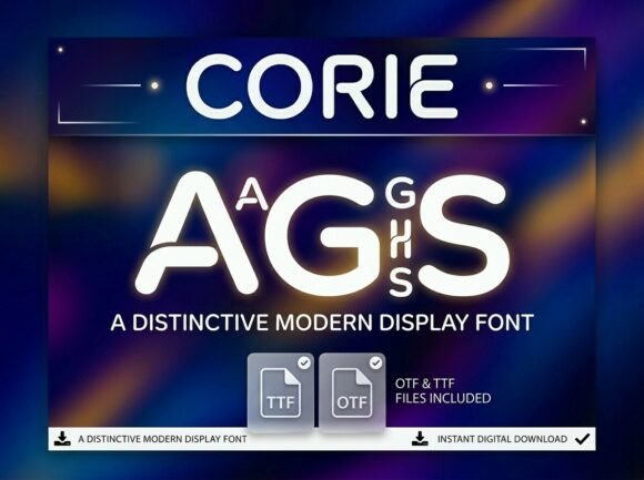 Corie: A Display Typeface That Anchors Your Editorial Voice