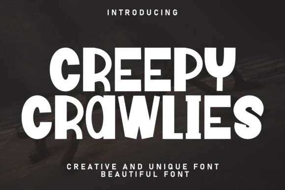 Creepy Crawlies: A Handwritten Display Font with Quiet Confidence