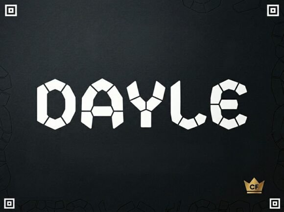 Dayle: A Standout Display Font for Small Business Branding