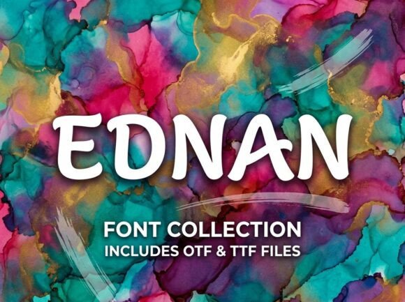 Ednan: A Bold Display Font for Editorial Impact