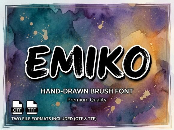 Emiko: A Display Font That Anchors Editorial Mood With Quiet Confidence