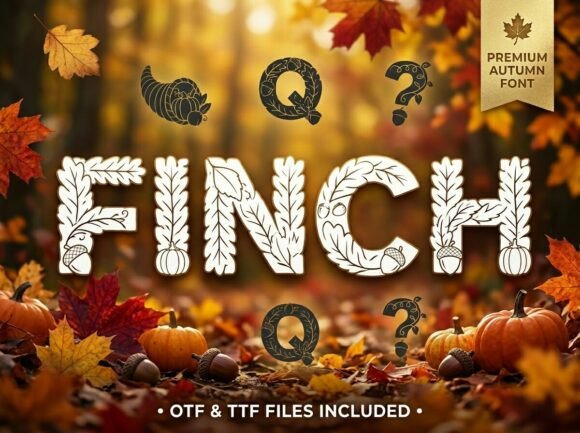 Finch: A Standout Display Font for Digital Branding