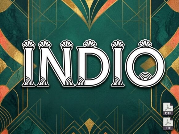 Indio: A Display Font That Anchors Your Editorial Voice