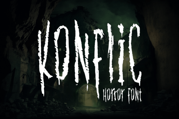 Konflic Font: A Bold Display Typeface for Memorable Branding