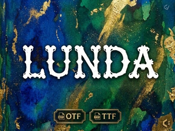 Lunda: A Thoughtful Display Font for Editorial Moments