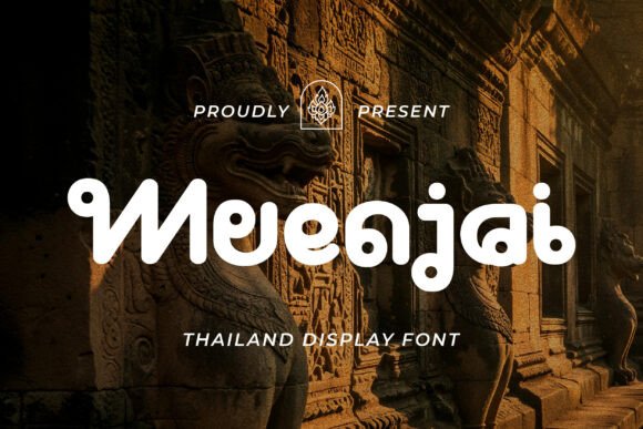 Muenjai: A Thailand-Inspired Display Font That Feels Like a Thoughtful Gesture