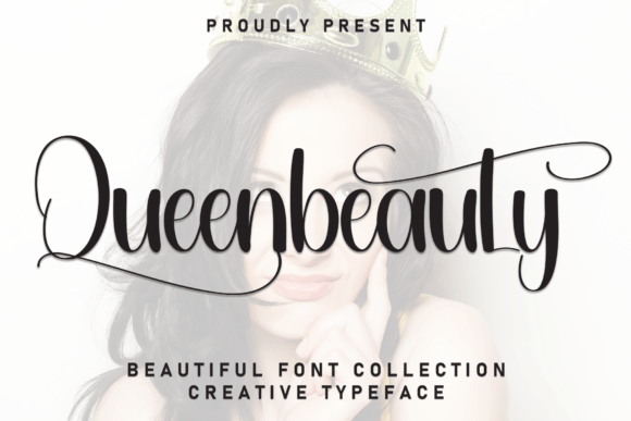 Queenbeauty: A Distinctive Display Font for Digital Brand Moments