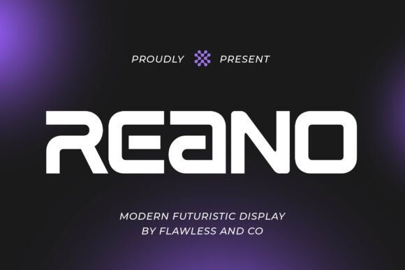 Reano: A Bold Display Typeface That Elevates Real Small Business Branding