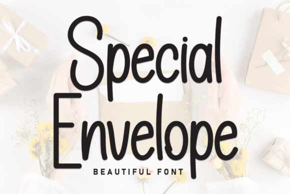 Special Envelope: A Handwritten Display Font for Warm, Trustworthy Web Design