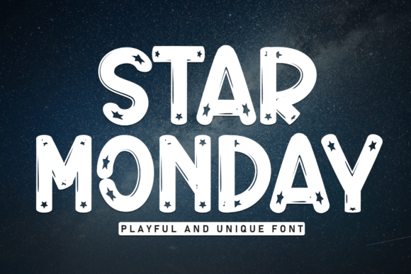 Star Monday: A Display Font That Elevates Digital Branding